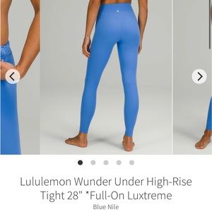 Wunder under 28” luxtreme blue Nile